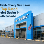 Webb Chevy Oak Lawn dealership building on corner of 95th and Cicero