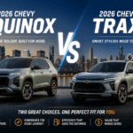 2026 Chevy Equinox vs 2026 Chevy Trax