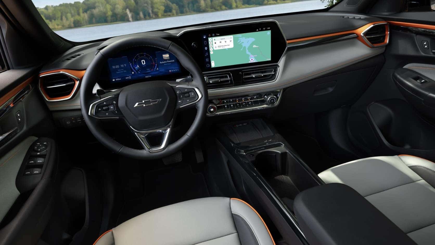 2027 Chevrolet Trailblazer interior and touchscreens at Webb Chevy Oak Lawn, Oak Lawn, IL