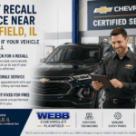 Webb Chevy Service Technician with Customer