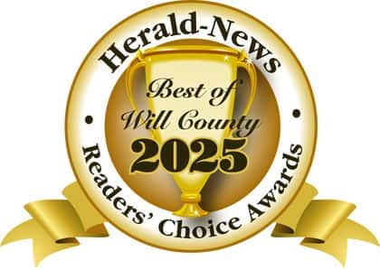 Herald-News Best of Will County 2025 Readers Choice Awards seal