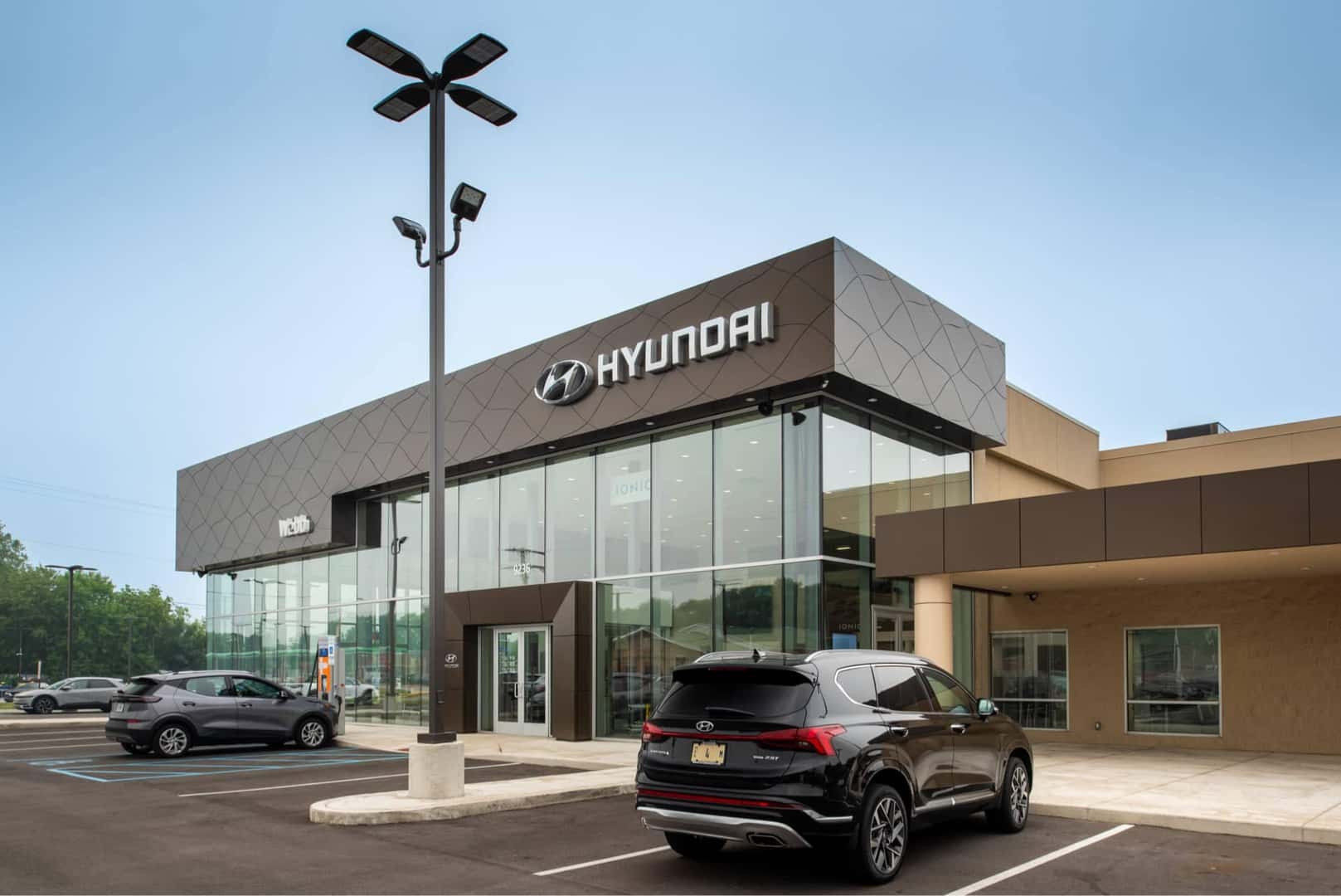 Webb Hyundai Highland dealership exterior