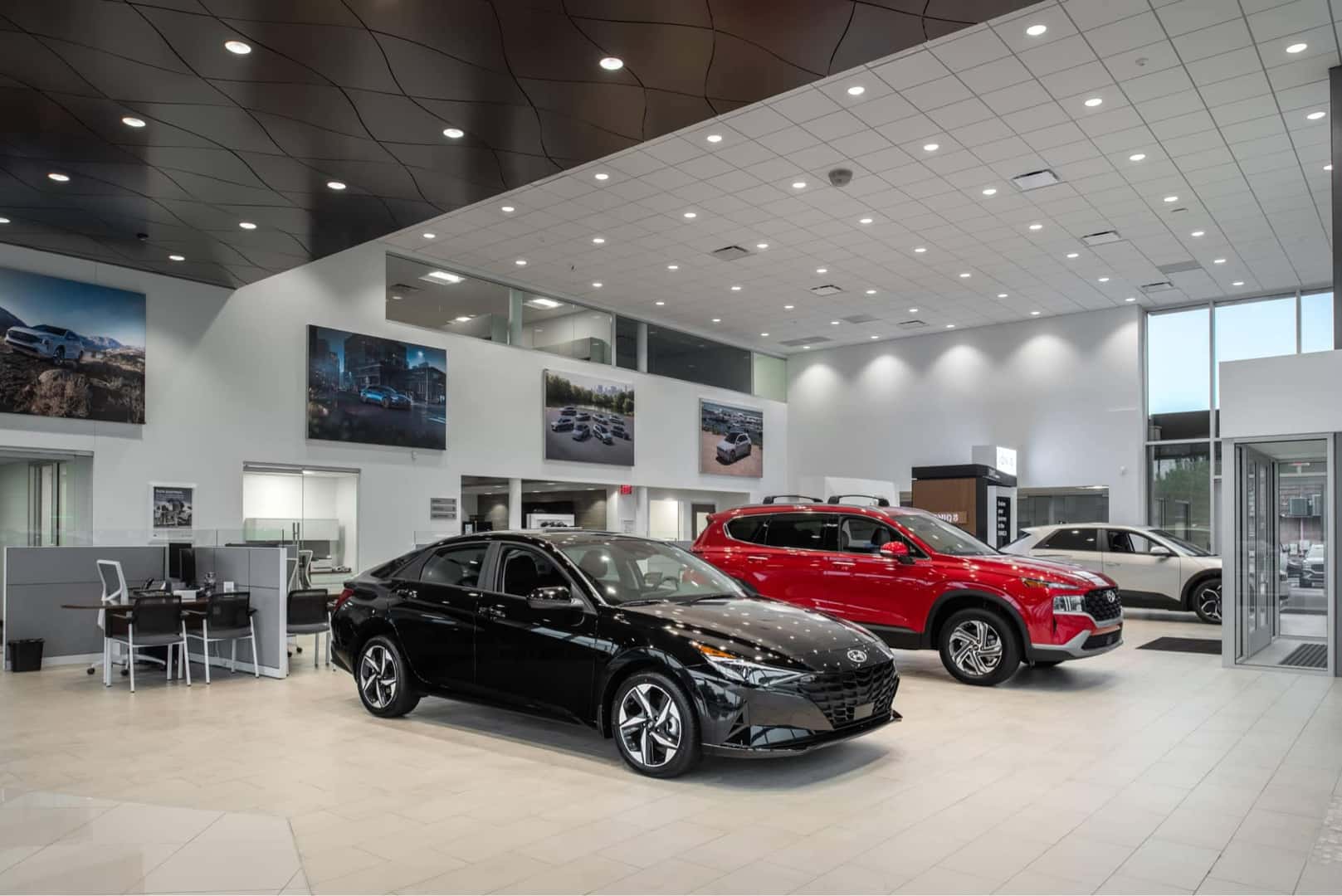 Webb Hyundai Highland showroom