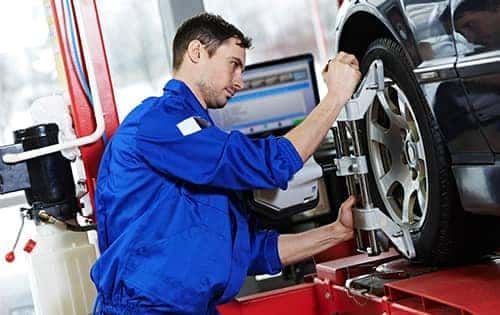 Hyundai tire alignment and tire service at Webb Hyundai Highland in Highland, IN