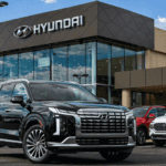 Webb Hyundai Highland dealership exterior in Highland, IN