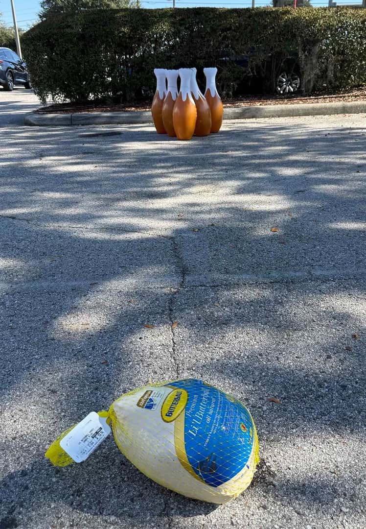 Bowling for Turkeys at Wesley Chapel Nissan