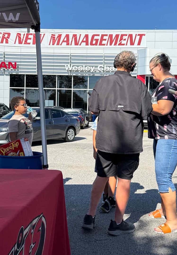 Bowling for Turkeys at Wesley Chapel Nissan