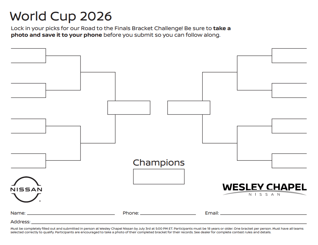 World Cup Bracket example