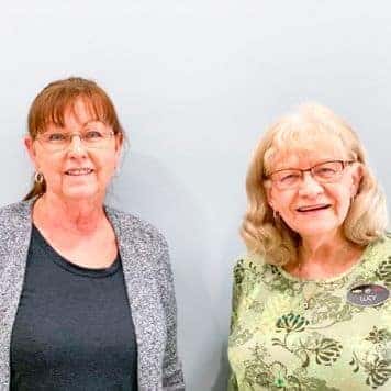 Deb Zimmerman and Lucy Klimpke
