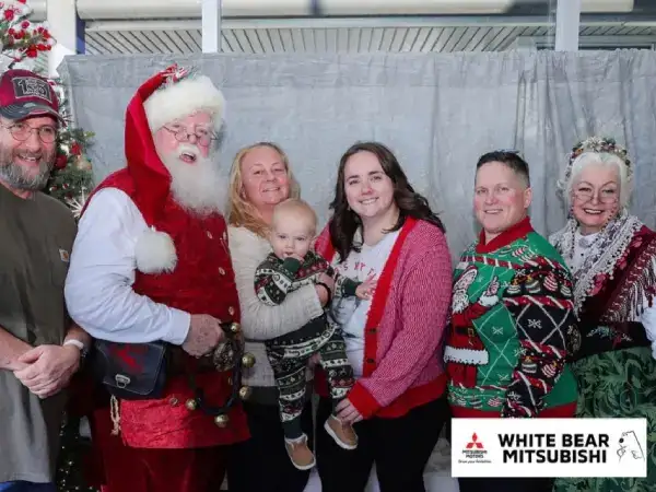 Santa and Family