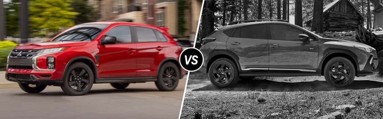 2026 Mitsubishi Outlander Sport vs 2026 Subaru Crosstrek in White Bear Lake, MN
