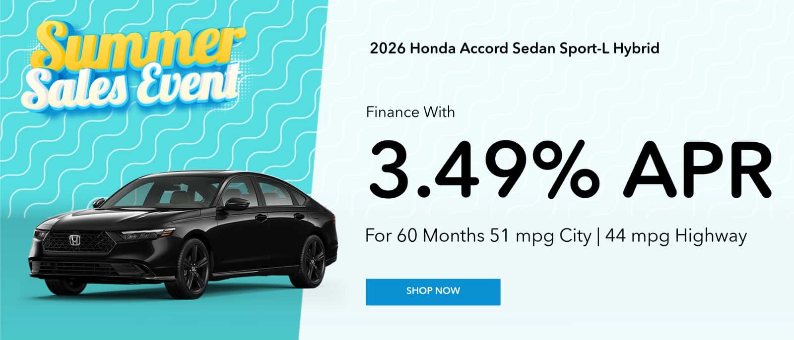 2026 Honda Accord Sedan Sport-L Hybrid