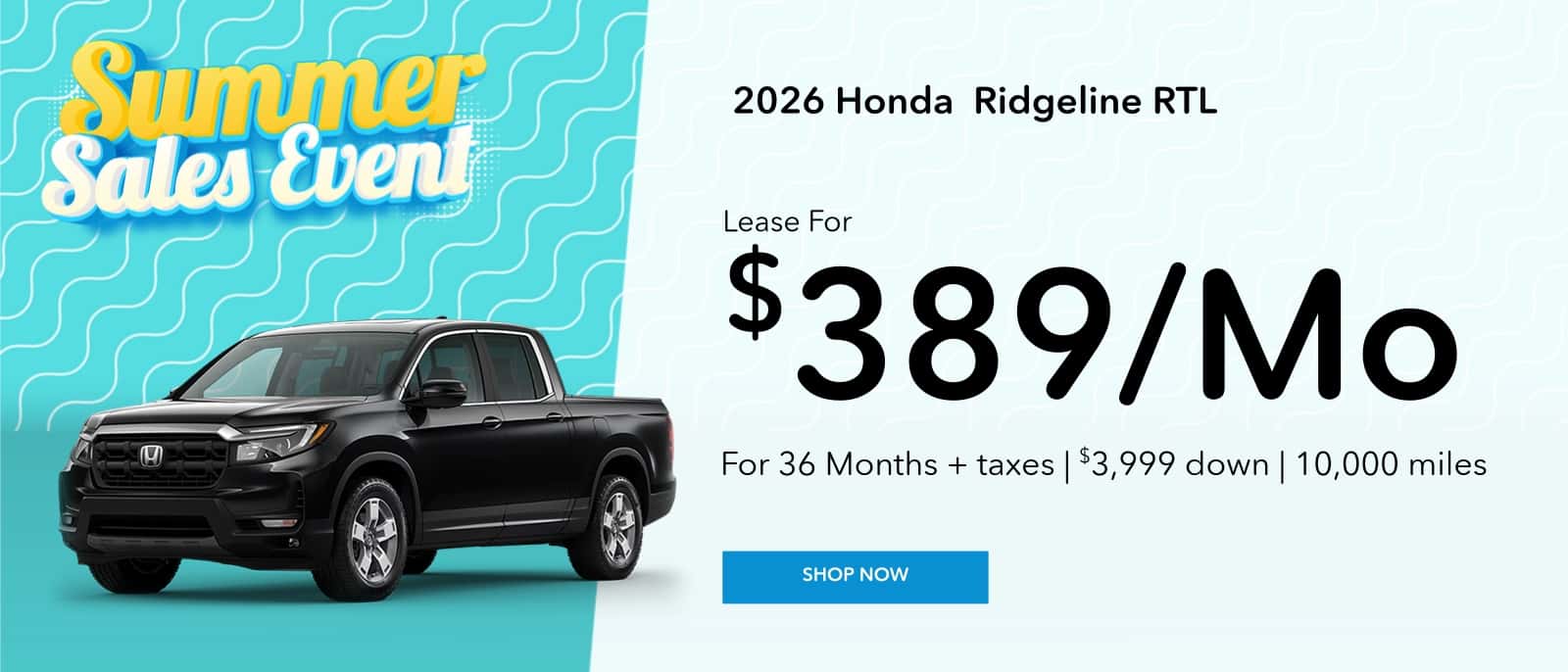 2026 Honda Ridgeline RTL
