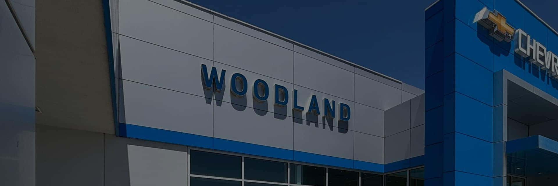woodland chevrolet storefront