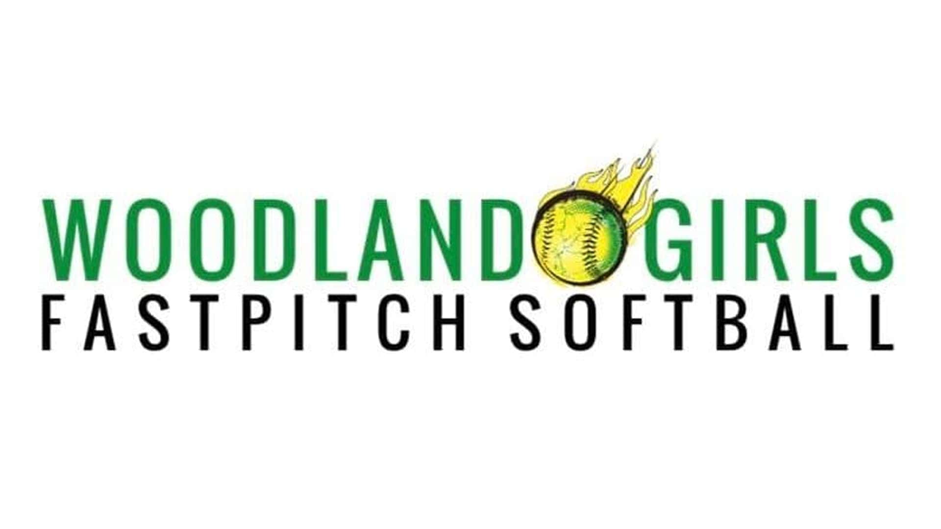 woodland girls fastpitch softball logo