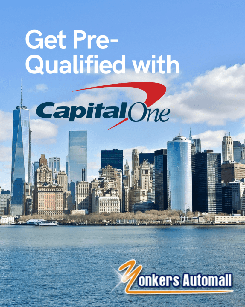 Get PreQualified with Capital One Used Car Fnance near New Rochelle