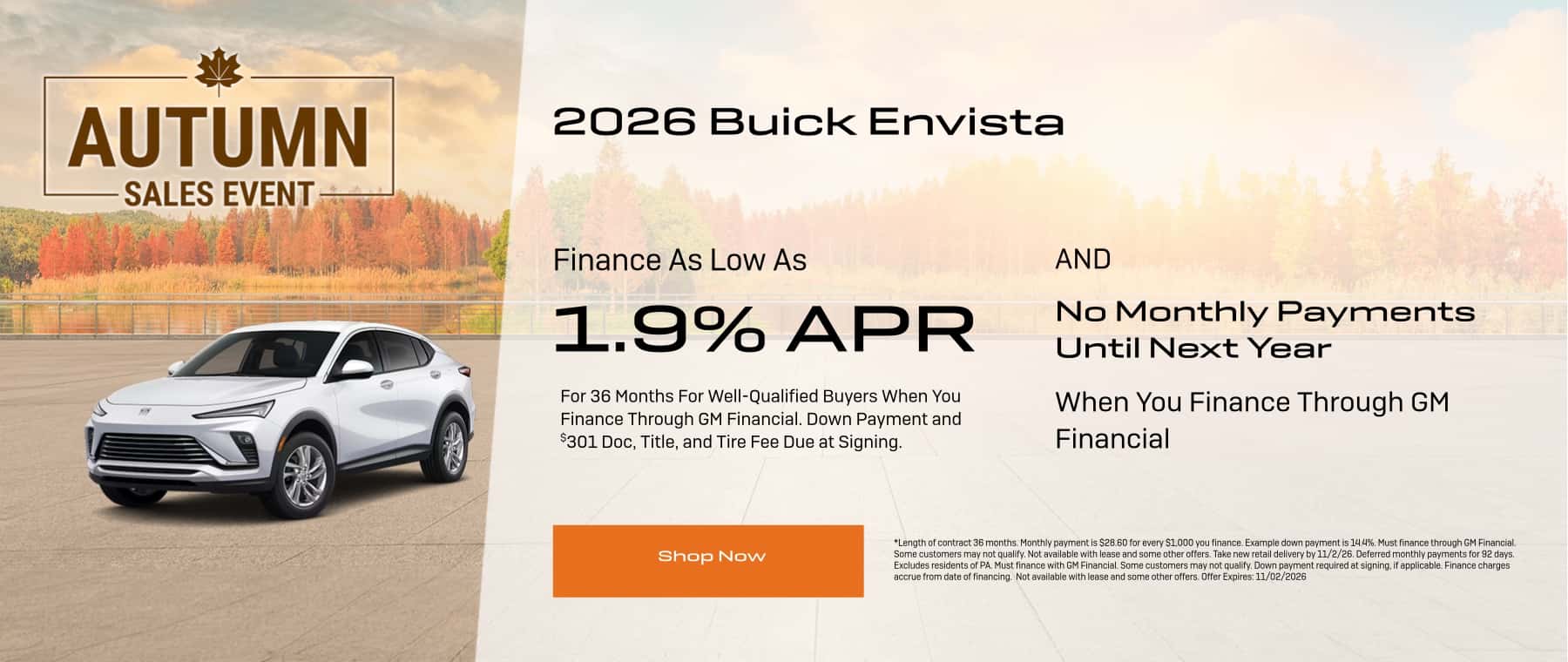 2026 Envista Offer