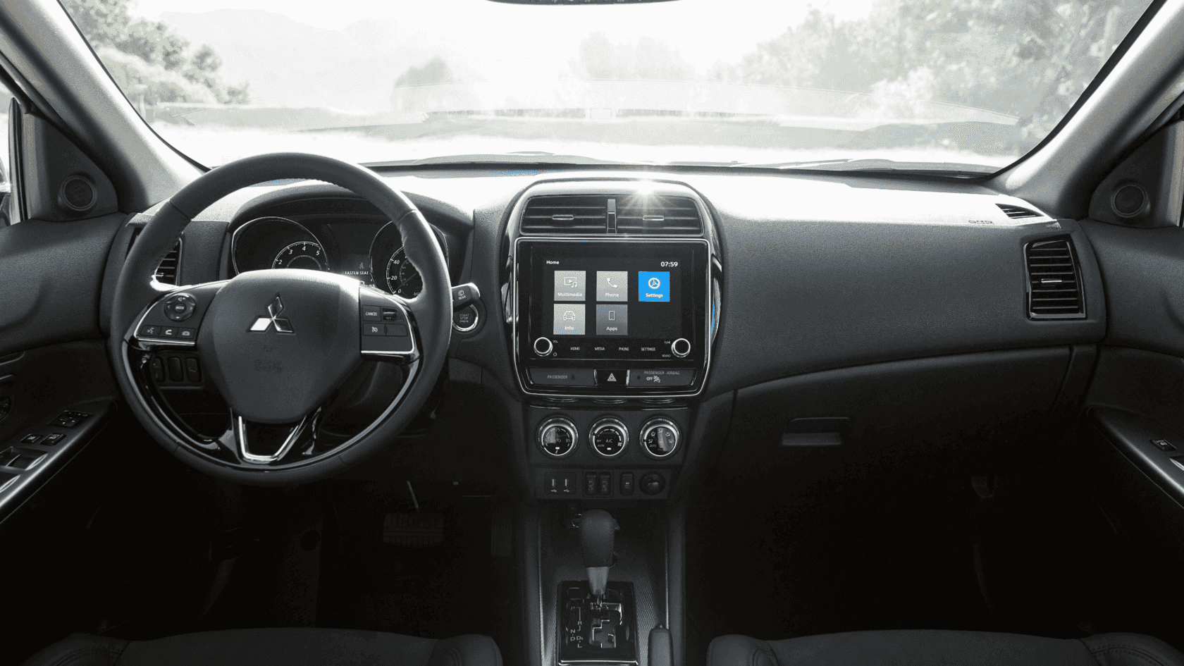 2024 Outlander Sport dashboard