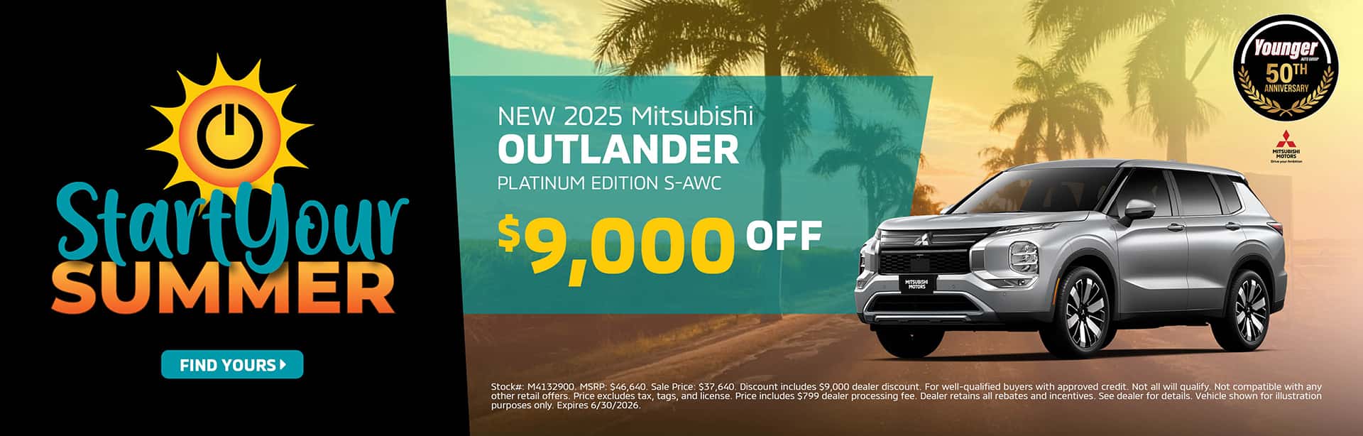 NEW 2025 Mitsubishi OUTLANDER PLATINUM EDITION S-AWC