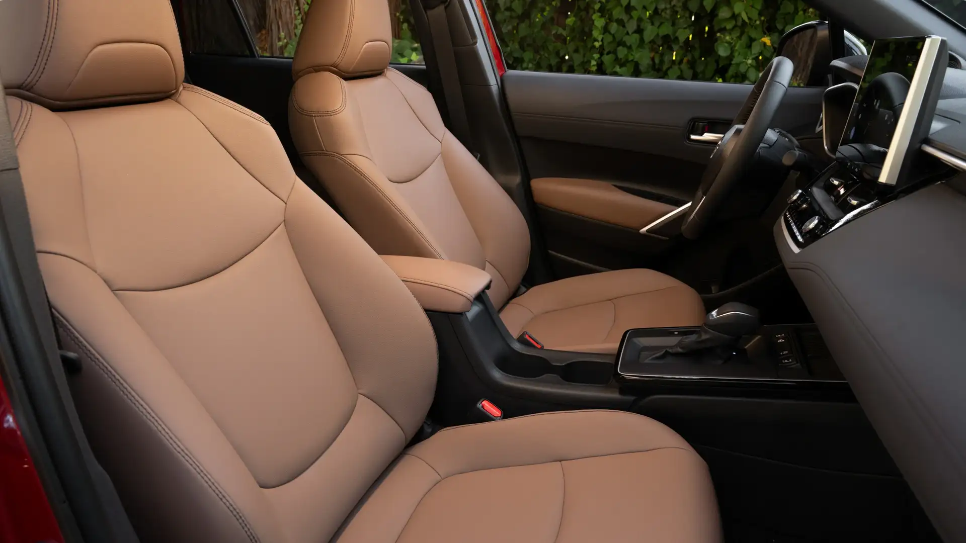 2025 Toyota Corolla Cross interior with front seating, center console, and clean cabin layout designed for comfort and daily use.