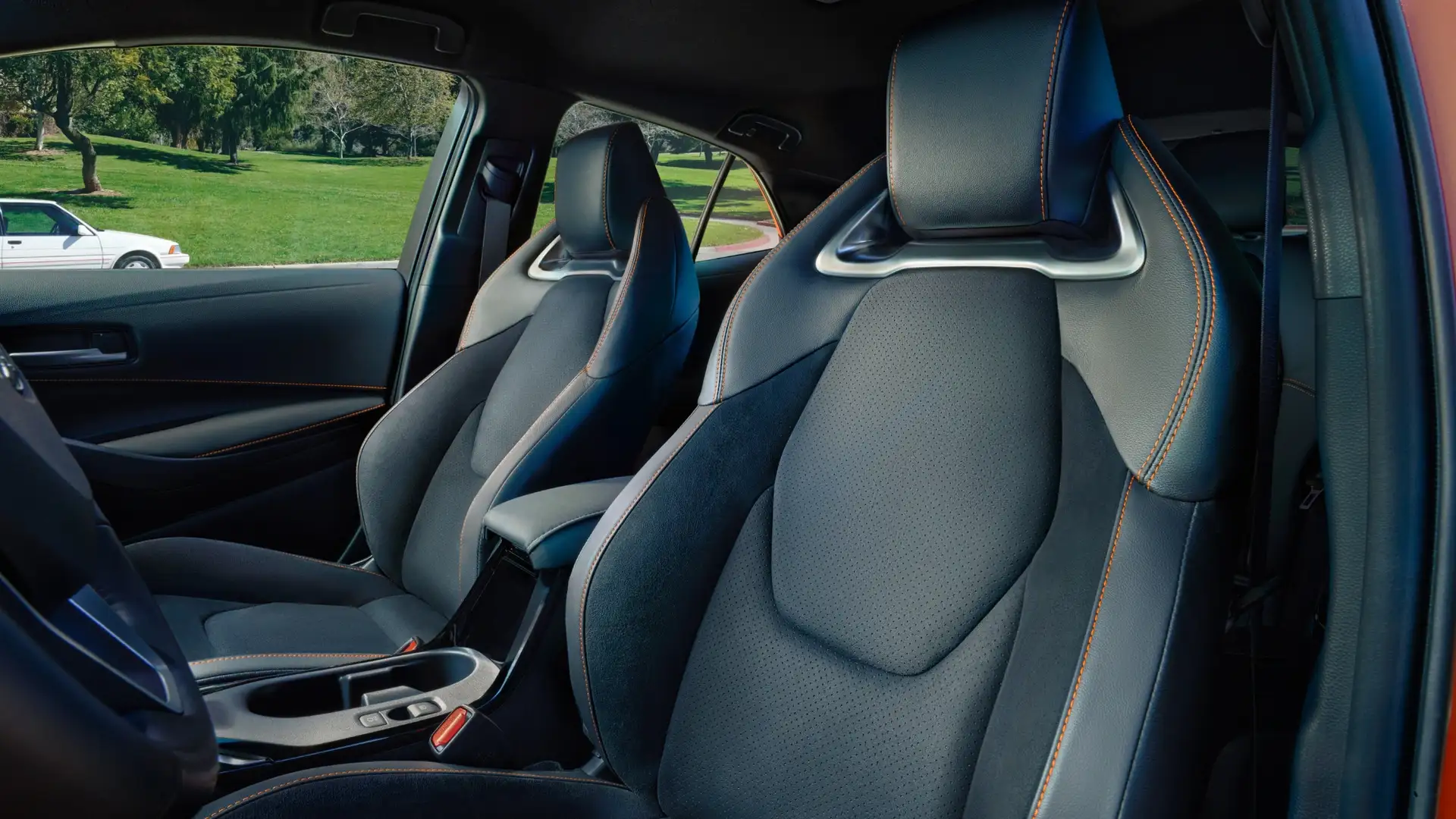 2026 Toyota Corolla Hatchback infotainment system displaying touchscreen multimedia controls, connected technology features, and modern dashboard interface.