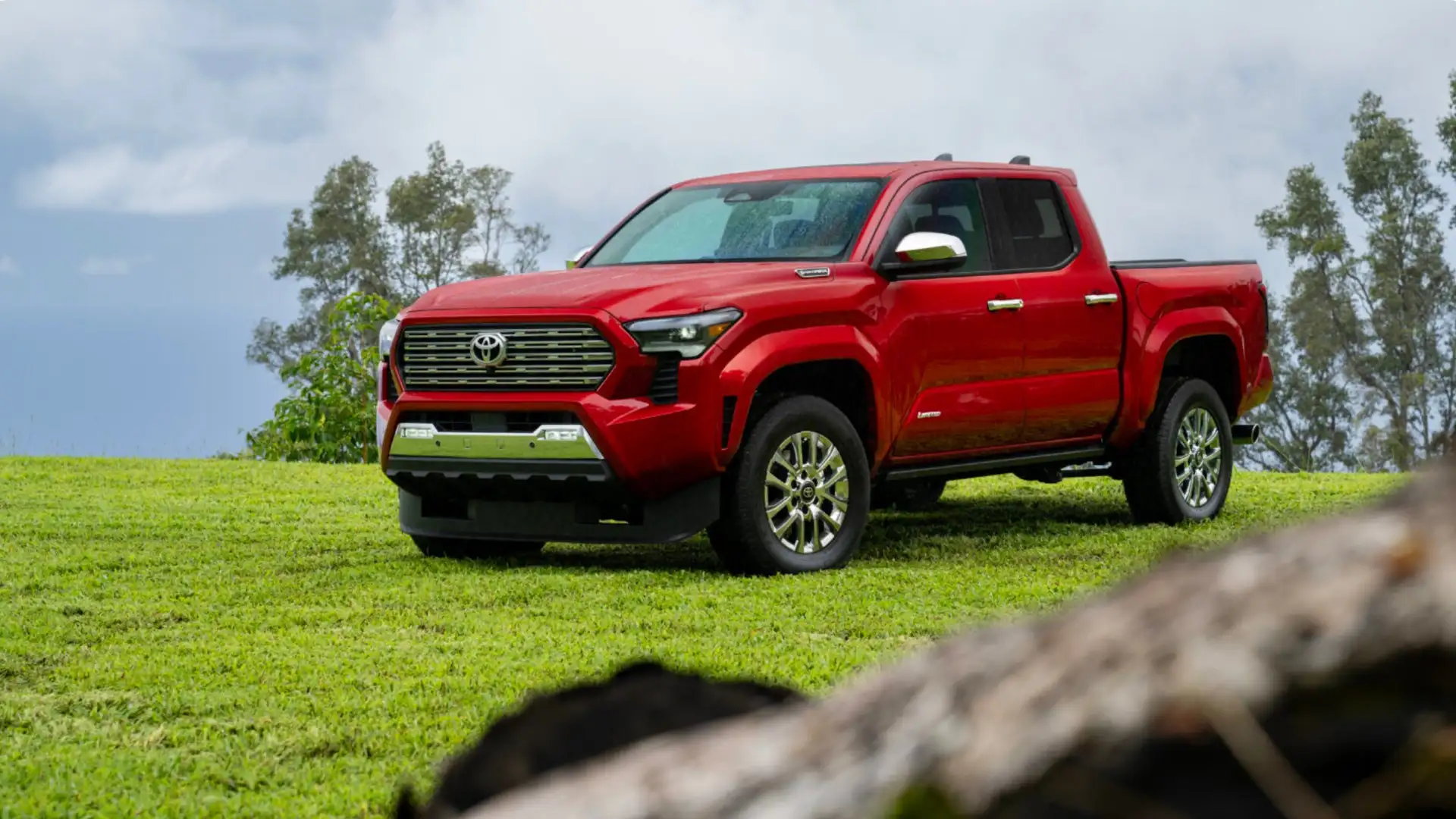 2025 Toyota Tacoma pickup truck parked outdoors, highlighting a durable design ideal for working professionals in Greencastle PA.
