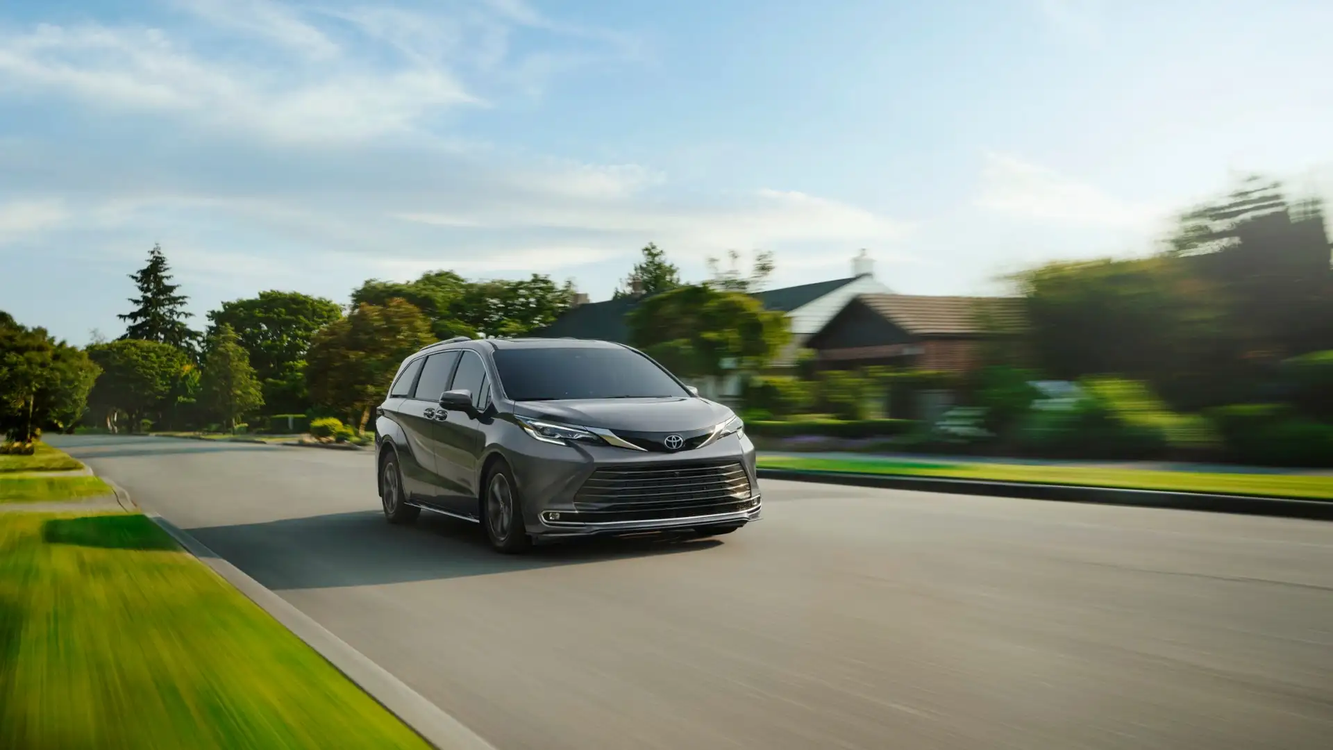 2026 Toyota Sienna exterior parked near Hagerstown MD showcasing modern minivan design and family versatility