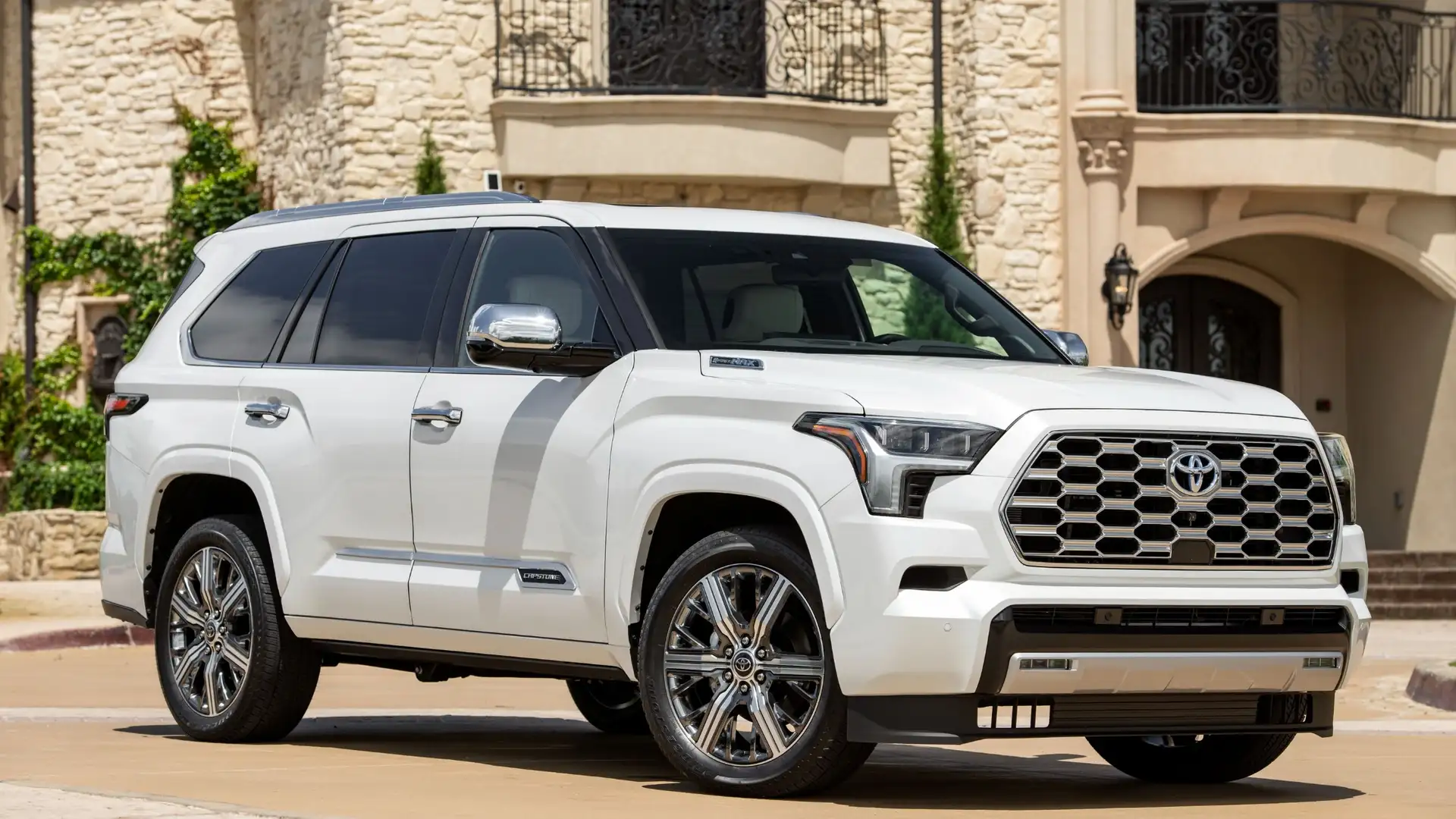 2026 Toyota Sequoia white full-size SUV near Hagerstown MD