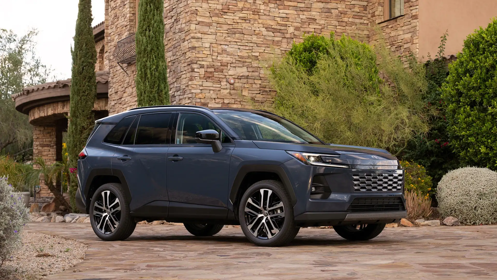 2026 Toyota RAV4 gray SUV exterior near Hagerstown MD