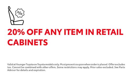 20% Off any Item